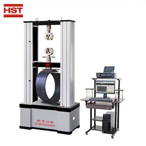Computerized universal tensile compression ring stiffness testing 20kn tear strength test machine