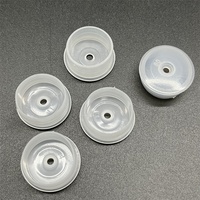 Bouchon transparent de différentes tailles avec bouchons ronds en plastique pour bouchons d'extrémité PE Inserts