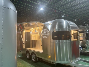 OEM Food Trailer Europe Customized Concession Food Trailer With Full Kitchen Hamburger Cart for Sale - Product Image 5