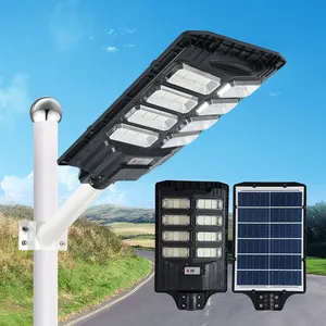 Großhandel wasserdichtes Ip65 Outdoor mit Solarpanel 300 W 400 W 500 W integriertes All-In-One-Led-Solar-Straßenlicht