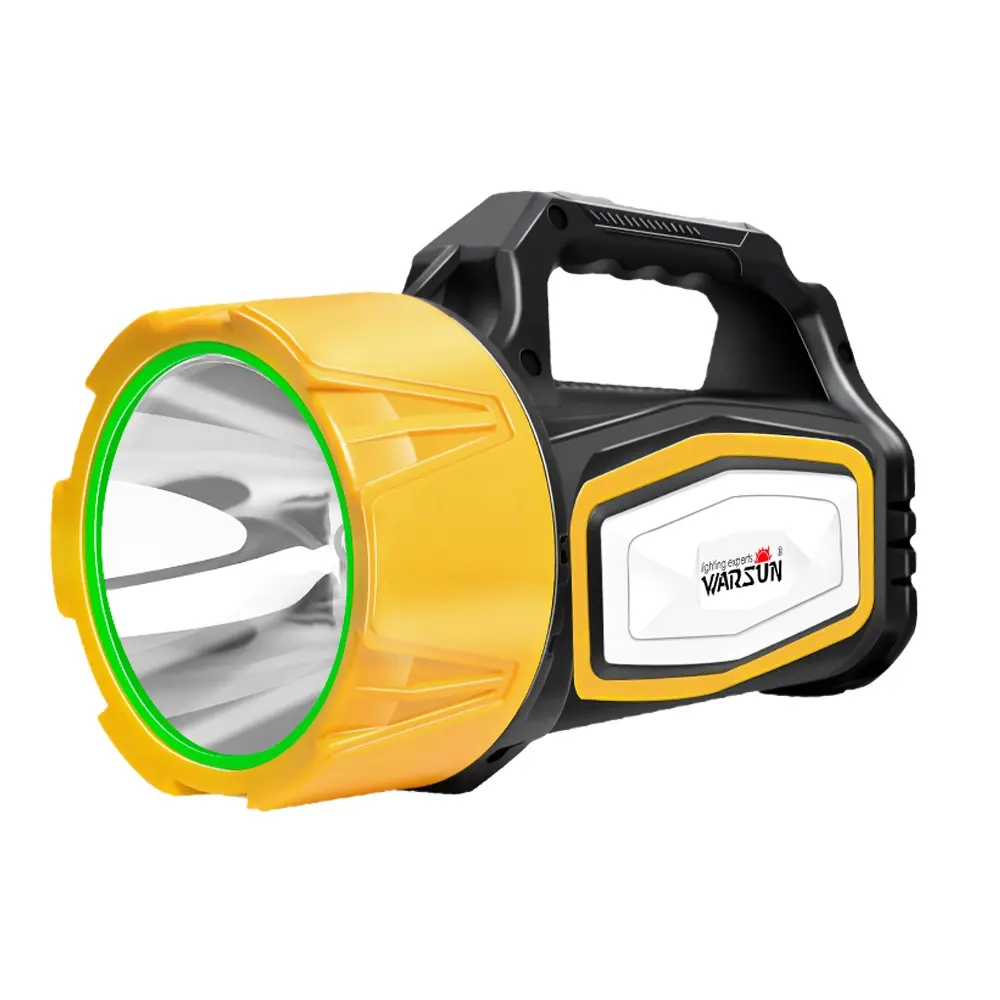 Warsun New H887 2000 Lm Emergency Hunting Long Endurance Searchlight Waterproof IPX6 Handheld Plastic Portable Searchlight