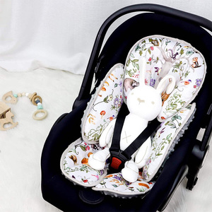 Custom Eco Friendly Baby Infant Warm Reversible Stroller Seat Cushion <strong>Pram</strong> Pad <strong>Liner</strong> - Product Image 4