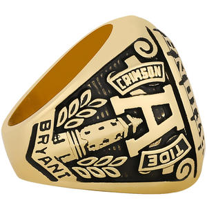 QIUZHEN <span class=keywords><strong>NCAA</strong></span> 1964-2020 Alabama Crimson Tide Kampioenschapsring Hoge Kwaliteit Amerikaanse Football Crimson Rode Legering Kampioenschapsring - Product Image 4