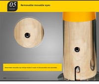 Poteau de signalisation routière en acier inoxydable 201/304 galvanisé à chaud, pour allée résidentielle, sécurité routière, 219 mm, IP68, 1,2 m de haut