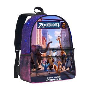 Mochila Infantil <span class=keywords><strong>Linda</strong></span> Super Popular Crazy Animal City, Mochila Escolar para Reducir la Carga - Product Image 5