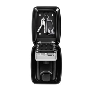 Kết hợp 12 chữ số khóa ngoài trời không thấm nước an toàn thêm hộp khóa treo tường lớn cho nhà để xe văn phòng làm bằng hợp kim nhôm - Product Image 3