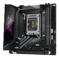 Carte mère de bureau Micro-ATX Z890I AORUS ULTRA Intel Z890 avec graphismes intégrés, ports SATA, double canal DDR5, nouvelle