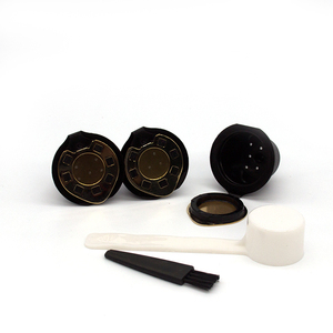 Filtres à café vides en plastique PP écologiques rechargeables de haute qualité, 3 pièces, couleur argent, en stock, pour usage en café - Product Image 2