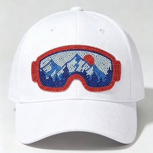 Motif thermocollant en strass pour masque de <span class=keywords><strong>ski</strong></span> de montagne, souple et durable, pour la décoration de vêtements, <span class=keywords><strong>chaussures</strong></span> et chapeaux - Product Image 3