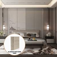 Plafond en nid d'abeille en aluminium ignifuge, installation rapide pour les plafonds intégrés commerciaux et résidentiels, panneau en nid d'abeille en aluminium SPC