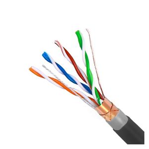 ผู้ผลิต305เมตร <span class=keywords><strong>Cat6</strong></span> Sftp <span class=keywords><strong>ราคา</strong></span>กลางแจ้ง4pr 23 Awg ม้วนกล้องสายเคเบิลเครือข่าย - Product Image 1