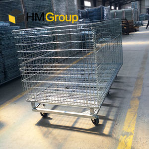 Carrito móvil industrial de acero personalizado Contenedor a granel <span class=keywords><strong>Dolly</strong></span> - Product Image 5