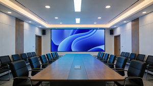 หน้าจอ LED บางเฉียบ 4K HDR10/HDR10+ พร้อมขายึดติดผนัง สำหรับห้องประชุม หอประชุม และโบสถ์ - Product Image 3