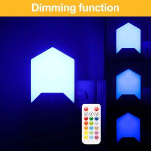 LED <strong>Night</strong> <strong>Light</strong>, RGB Smart Remote Control <strong>Night</strong> <strong>Lights</strong> <strong>Plug</strong> in Wall,Dimming &amp; Memory Function 4 Modes &amp;16 Colors - Product Image 4