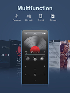 BENJIE 2.8 pouces LCD écran couleur lecteur MP3 <span class=keywords><strong>gratuit</strong></span> téléchargeable E lecteur musique lecteur de poche avec prise en charge WAV et écouteurs - Product Image 6