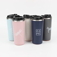 Nouvelle Tasse à Café Antidérapante Magique 2026 Emerit Personnalisée 12oz/17oz avec Ventouse Anti-Chute – Idéale comme Cadeau de Bureau