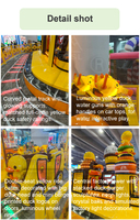 Offre Spéciale : Mini Montagnes Russes Éducatives en Fibre de Verre pour Enfants, Utilisation Intérieure/Extérieure, pour Parcs d'Attractions et Aéroports