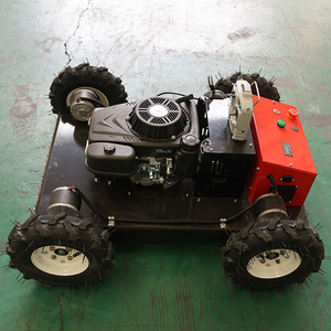 <span class=keywords><strong>Robot</strong></span> de cortacésped sobre orugas con control remoto eléctrico directo del fabricante en el jardín - Product Image 3