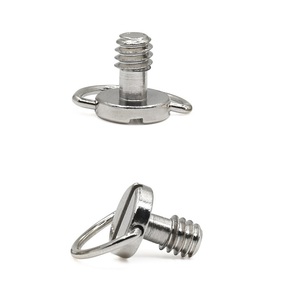 1/4 Máy Ảnh Vít Cho Phát Hành Nhanh Chóng Tấm Gấp D-Ring Adapter Tripod Monopod Gắn Rãnh Cắm Microphone Chủ Bolt - Product Image 5