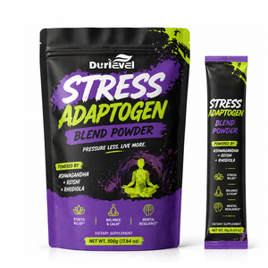 Ashwagandha, <span class=keywords><strong>Magnesio</strong></span>, L-Teanina en Polvo, Adaptógeno, Mezcla para Bebida Relajante, Sin Melatonina, Relajación Nocturna, Marca Privada, OEM, Personalizado - Product Image 2