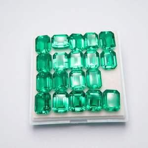 <span class=keywords><strong>Esmeralda</strong></span> Octogonal Cultivada en Laboratorio, Color Verde <span class=keywords><strong>Muzo</strong></span>, Precio por Quilate, <span class=keywords><strong>Esmeralda</strong></span> Colombiana Hidrotermal para Joyería, Venta al Por Mayor de Fábrica - Product Image 2