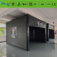 Simulateur de golf Trackman, écran de frappe, tente, extérieur, entièrement en PVC, simulateur de golf gonflable, enclos