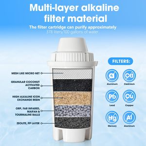 Nouveau distributeur de <span class=keywords><strong>filtre</strong></span> à <span class=keywords><strong>eau</strong></span> en verre par gravité 2025, système de purification d'<span class=keywords><strong>eau</strong></span> de comptoir avec pierre de Maifan, élément filtrant personnalisable - Product Image 5