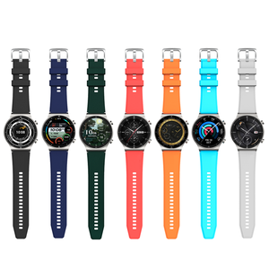 สายนาฬิกาซิลิโคนสีล้วน,สายนาฬิกาสำหรับ <span class=keywords><strong>Huawei</strong></span> Watch <span class=keywords><strong>GT</strong></span> <span class=keywords><strong>2</strong></span> <span class=keywords><strong>Pro</strong></span> - Product Image 1