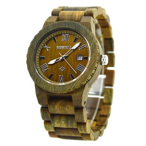Groothandel Fabrieksgemaakte Handgemaakte Houten Originele Horloges Met Band Aangepast Logo Digitaal Ontwerp Uw Eigen Bamboe Houten <span class=keywords><strong>Horloge</strong></span> - Product Image 4