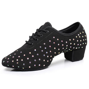 Scarpe da <span class=keywords><strong>Ballo</strong></span> Latino da Donna per Jazz Adulto <span class=keywords><strong>Ballo</strong></span> da Sala Salsa Scarpe da <span class=keywords><strong>Ballo</strong></span> per Insegnanti Allenamento Tango Moderno - Product Image 2