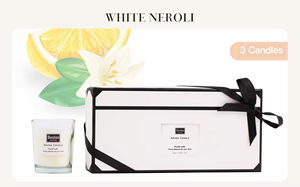 Ensemble de bougies cadeaux les plus vendues, pot en verre, cire de soja naturelle, aromathérapie de luxe, 3 bougies parfumées avec boîte cadeau - Product Image 6