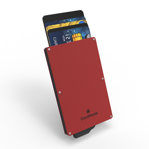 Fashionable Anti-Theft Pop-Up <b>Wallet</b> Aluminum <b>RFID</b> Protected Credit Card Case for Bank Cards - Product Image 1