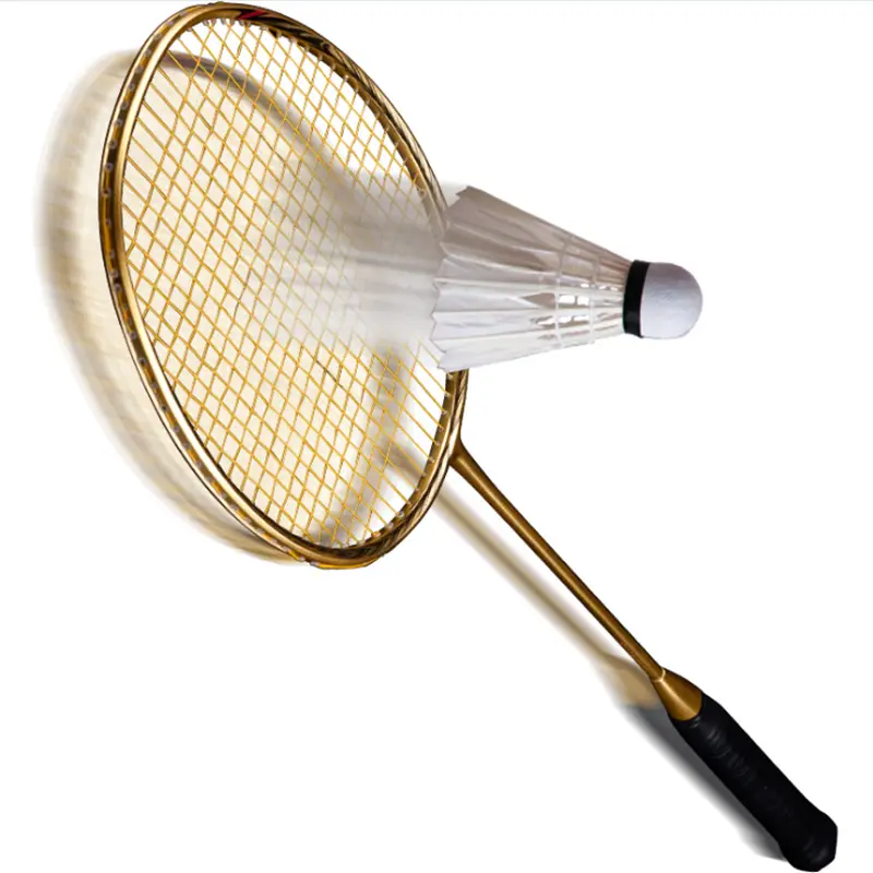 Titanium Badminton Rackets, Tannis and Badminton Racket Grip with Flag Logo