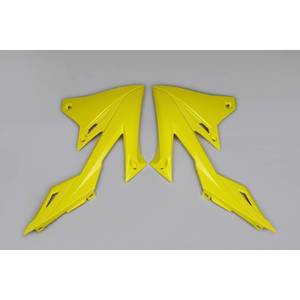 102 giallo modello di sottobicchiere radiatore in alluminio per Suzuki RMZ 450 2018-2025 Daihatsu Make sistema di raffreddamento materiale plastico - Product Image 1