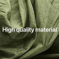 Haute qualité Portable Double arbre hamac Nylon balançoire lit suspendu avec corde pour Camping en plein air randonnée matériel de tissu de qualité