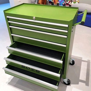 Movable Hair Styling Cart Metal Drawer Storage <b>Trolley</b> With Universal Wheels For Salon Home Use Minimalist Design - Product Image 2
