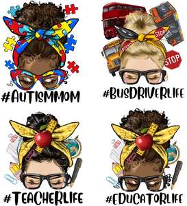 Personalizado para DTF Plastisol Vinil Ferro Impresso Projetos Fábrica Aquecido Pressionado Tela Impressa <span class=keywords><strong>PET</strong></span> Heat Transfer para Impermeável - Product Image 1