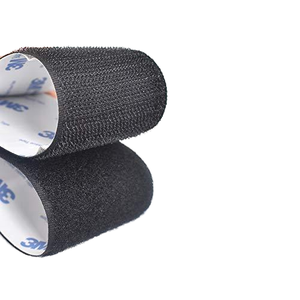 Self-<b>Adhesive</b> Eco-Friendly Cable Tie Heat Resistant <b>Hook</b> and Loop Tape Velcroes Strip Nylon Fabrics <b>Adhesive</b> Velcroes - Product Image 4
