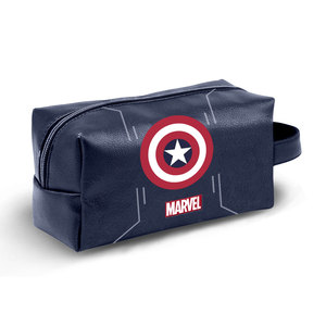Karactermania For Marvel Captain America Starshield-PLUS Neceser de viaje tipo ladrillo, azul oscuro - Product Image 1