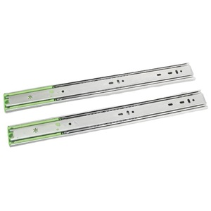 Montaj rulman parça slaytlar 300 Lb (yaklaşık. 136.1Kg) kapasiteli yan montajlı çekmece kızakları kilitli - Product Image 4