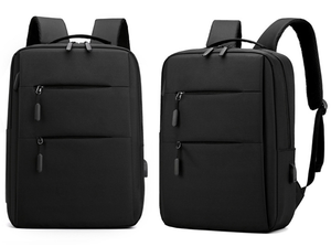 Sac à dos d'ordinateur de grande capacité pris en charge par USB pour les élèves du premier cycle du secondaire en polyester avec logo imprimé personnalisé vente en gros - Product Image 5