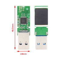 Chip PCBA G2 3.0 kecepatan tinggi, Flash Drive USB kapasitas penuh 8GB 16GB 32GB 128GB 256GB 2.0 3.0