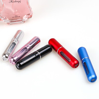 Distributeur de parfum 5ml voyage Portable Mini distributeur de parfum vaporisateur bouteille en aluminium multicolore distributeur bouteille