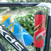 Bouteille d'eau de sport réutilisable à large ouverture pour liquides, bouteille de sport à presser pour un débit rapide, bouteilles d'eau de cyclisme de 32 oz