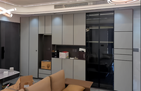Armoires en panneaux soudés entièrement en aluminium, armoires en alliage d'aluminium sur mesure, armoires de cuisine, rangement de balcon et adaptées aux enfants