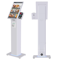 Paiement en libre-service mural commercial Pos Commande Impression Scanner de code QR NFC Kiosque en libre-service