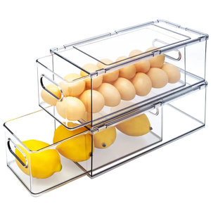 Organizador de Refrigerador, Cajones Organizadores de Alimentos para Cocina, Organizador de Alimentos de Grado Alimenticio para <span class=keywords><strong>Congelador</strong></span> - Product Image 4