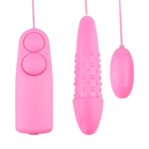 Juguetes Sexuales al por Mayor Populares: Vibrador de Doble Potencia con Forma de Huevo y Simulación de Pene con Textura para el Punto G, Ideal para Mujeres - Product Image 1