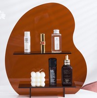 Présentoir en acrylique personnalisé à 2022 niveaux, pour cosmétiques, maquillage