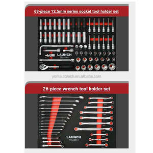 Juego de Herramientas Mecánicas Profesionales TTG-326 de 326 Piezas con Llaves de Tubo y Llaves Inglesas, Kit de Herramientas de Reparación Automotriz TTG326 de 326 Piezas - Product Image 4